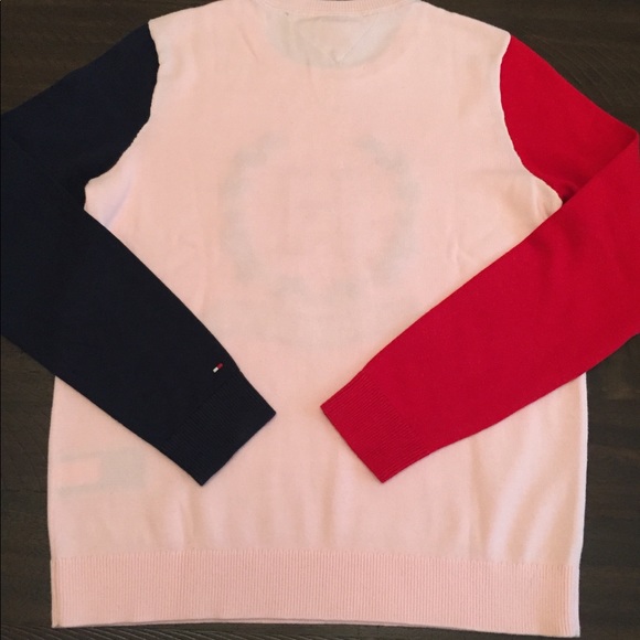 Tommy Hilfiger Archives pink sweater - Picture 5 of 8